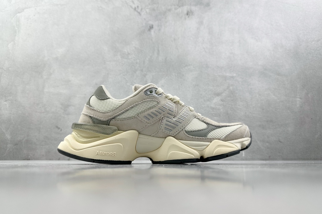 纯原标杆 品质无敌 New Balance NB 9060 灰白色 U9060ECA