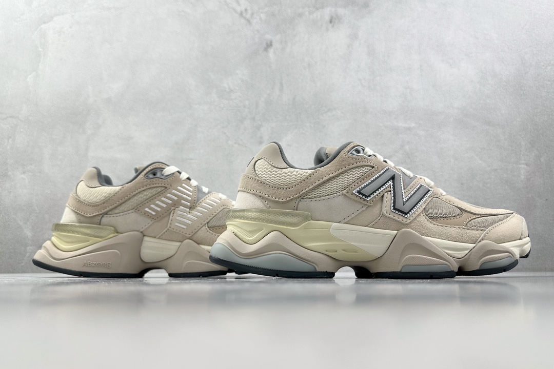 纯原标杆 品质无敌 New Balance NB 9060 浅灰色 U9060MAC