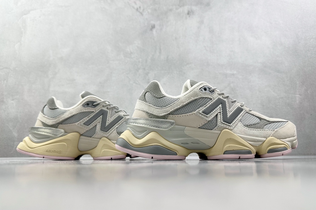 纯原标杆 品质无敌 New Balance NB 9060 浅灰紫 U9060GM