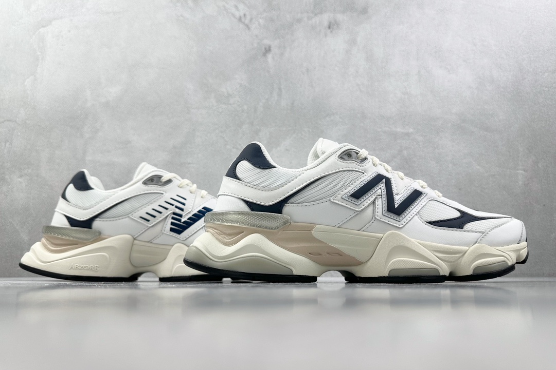 纯原标杆 品质无敌 New Balance NB 9060 白蓝 U9060VNB