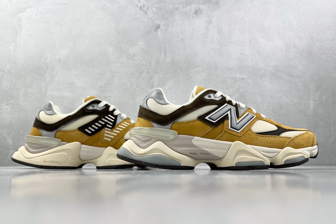 纯原标杆 品质无敌 New Balance NB 9060 黄棕 U9060WOR