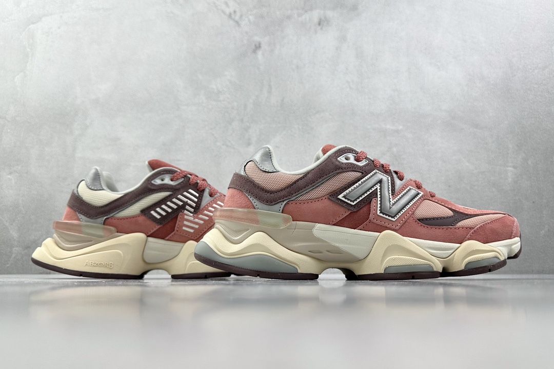 纯原标杆 品质无敌 New Balance NB 9060 砖红色 U9060TRU