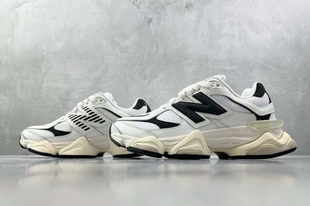 纯原标杆 品质无敌 New Balance NB 9060 白黑 U9060AAB