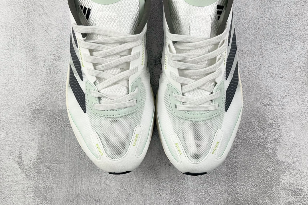 顶级纯原 专业跑鞋 adid Adizero Boston 11 白黑  GY8407