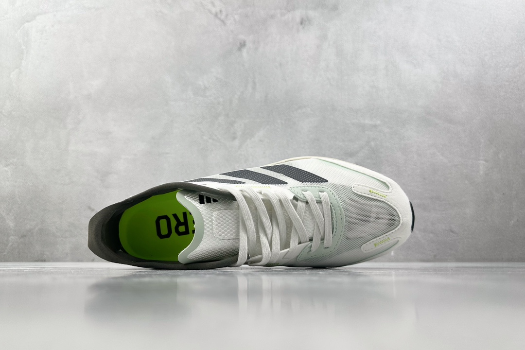 顶级纯原 专业跑鞋 adid Adizero Boston 11 白黑  GY8407