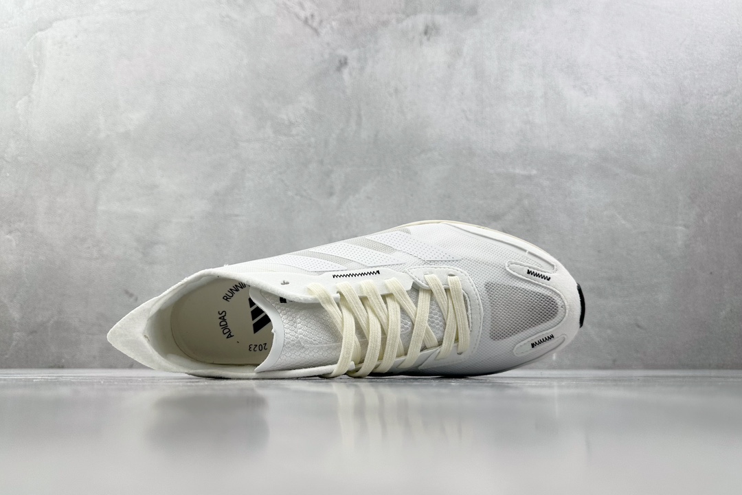 顶级纯原 专业跑鞋 adid Adizero Boston 11 白黑  GY2586