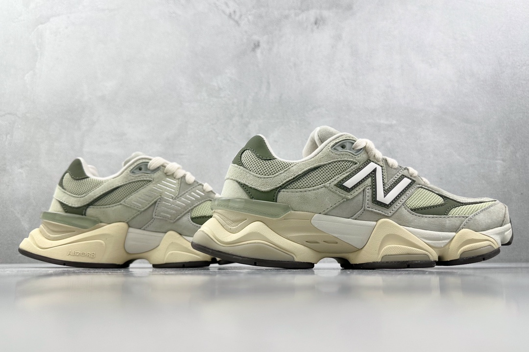 纯原标杆 品质无敌 New Balance NB 9060 浅绿色 U9060EE