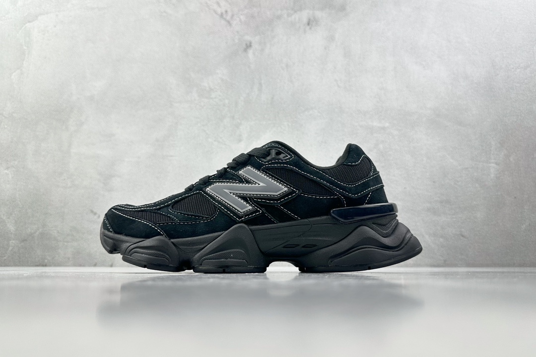 纯原标杆 品质无敌 New Balance NB 9060 ”Triple Black” 黑色 U9060BPM