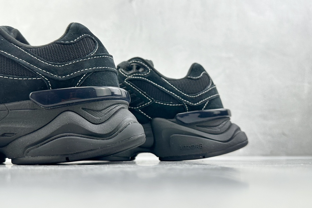 纯原标杆 品质无敌 New Balance NB 9060 ”Triple Black” 黑色 U9060BPM