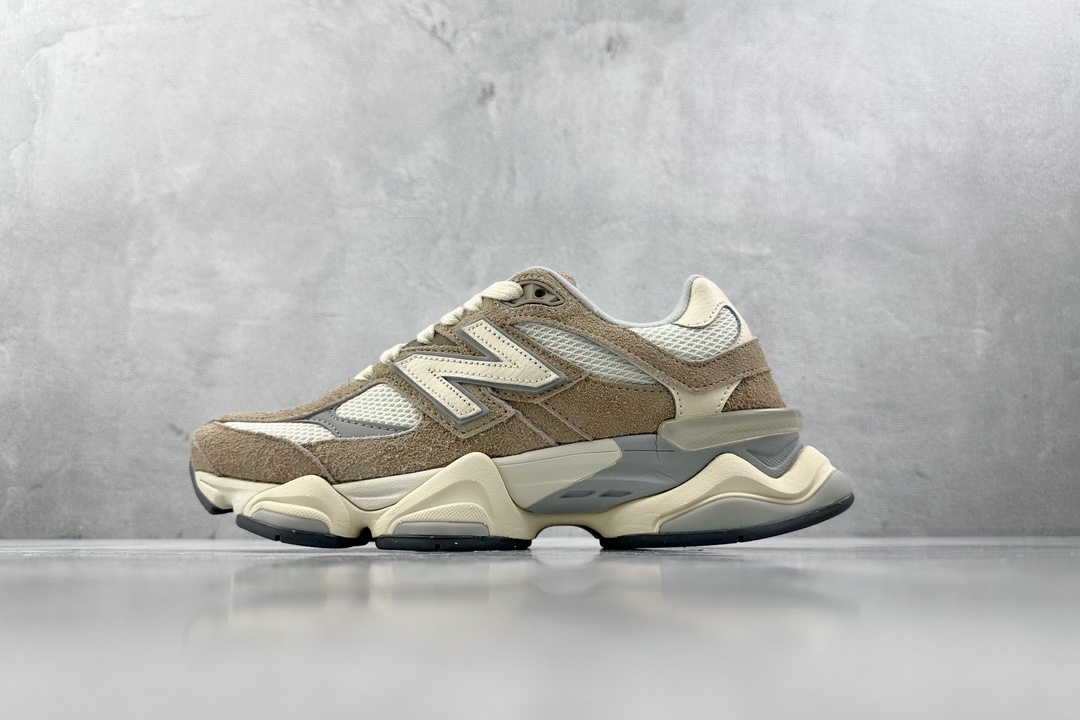 纯原标杆 品质无敌 New Balance NB 9060 Driftwood 卡其色 U9060HSB