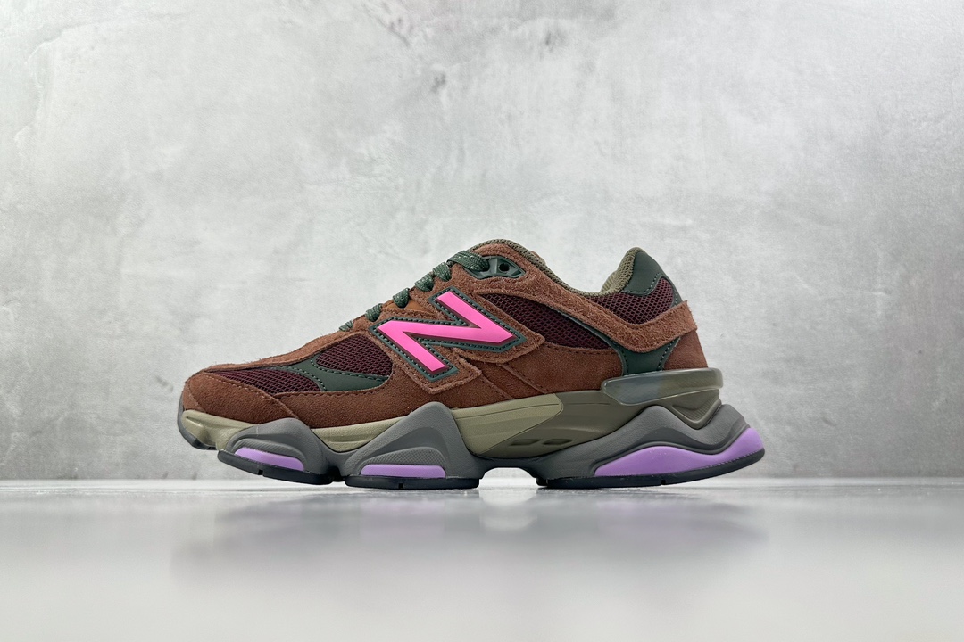 纯原标杆 品质无敌 New Balance NB 9060 ”Burgundy” 酒红色 U9060BUR