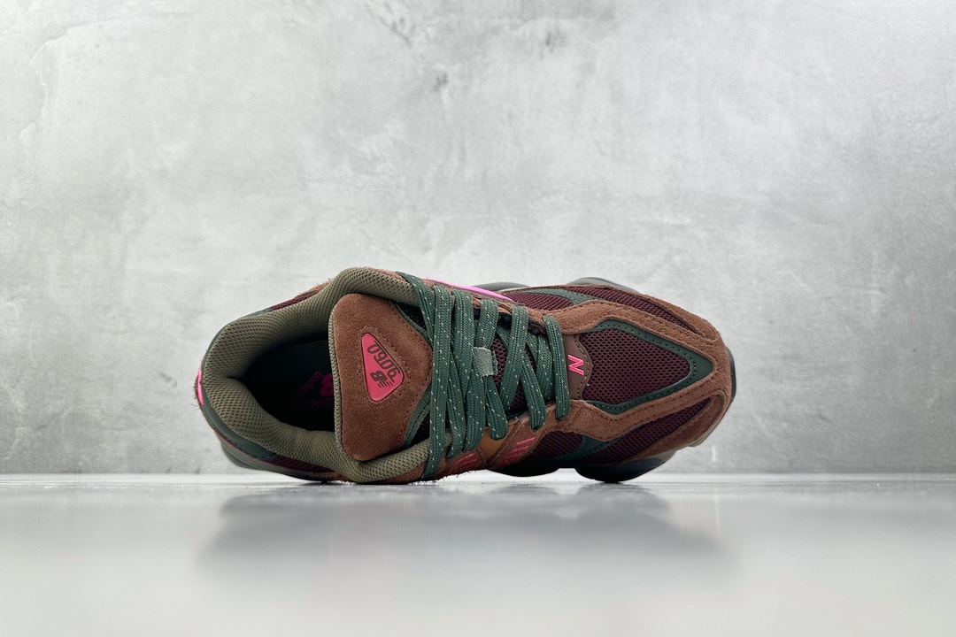 纯原标杆 品质无敌 New Balance NB 9060 ”Burgundy” 酒红色 U9060BUR