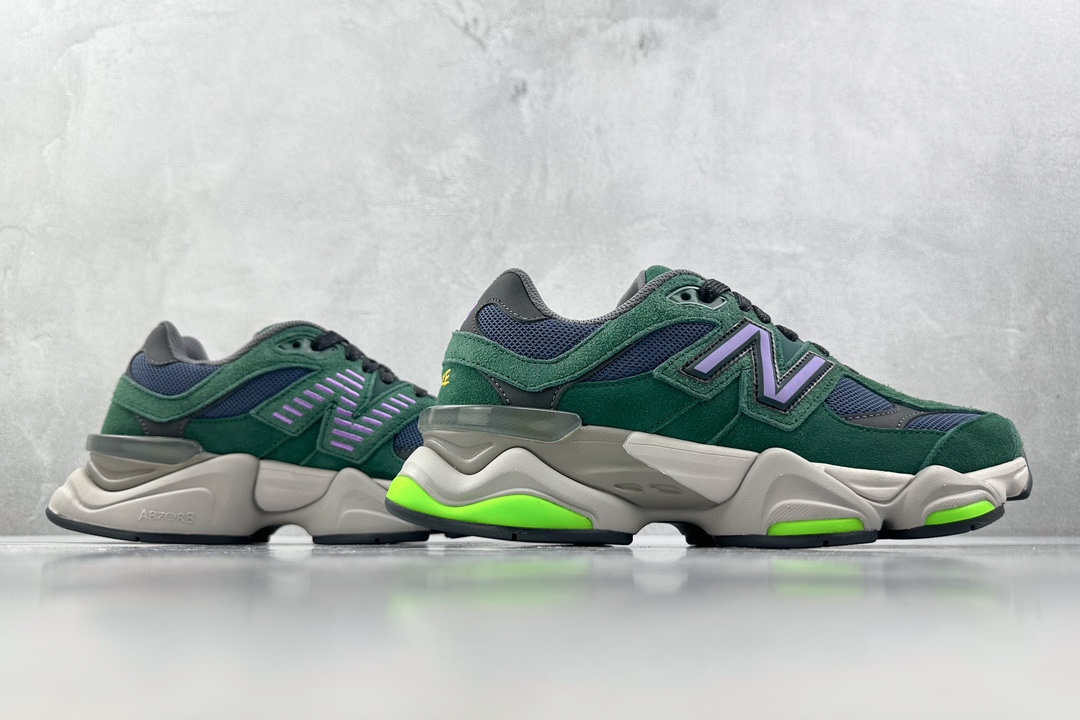 纯原标杆 品质无敌 New Balance NB 9060 绿色 U9060GRE