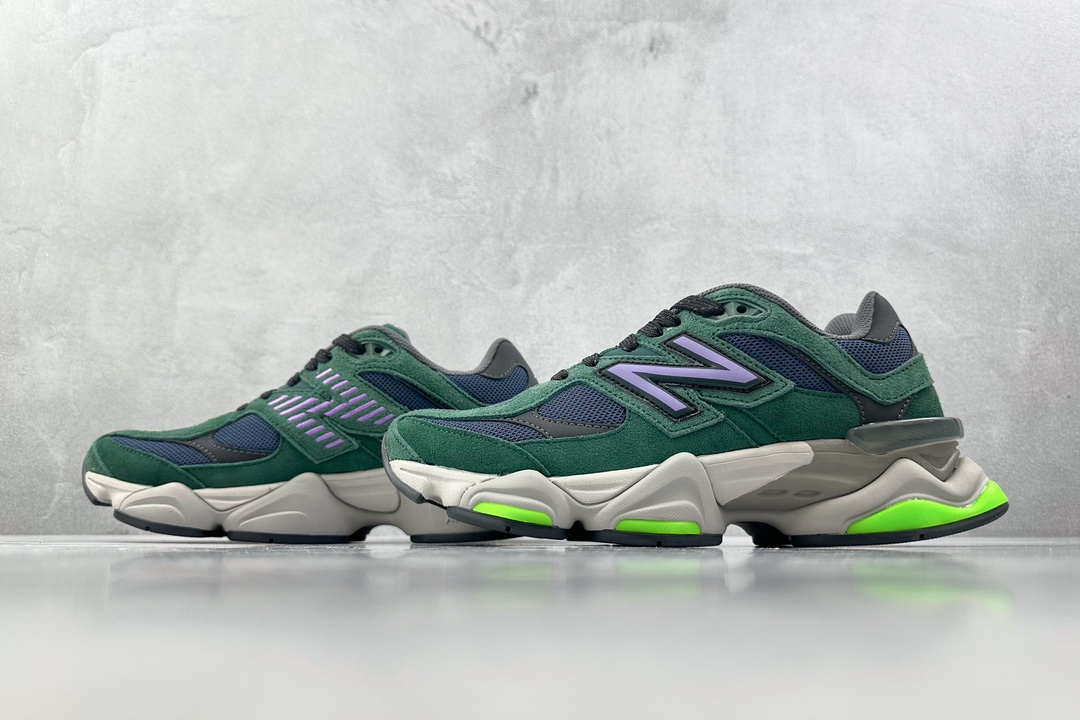 纯原标杆 品质无敌 New Balance NB 9060 绿色 U9060GRE