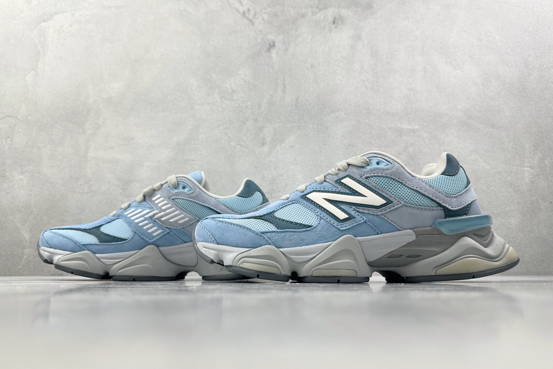 纯原标杆 品质无敌 New Balance NB 9060 蓝色 U9060EED