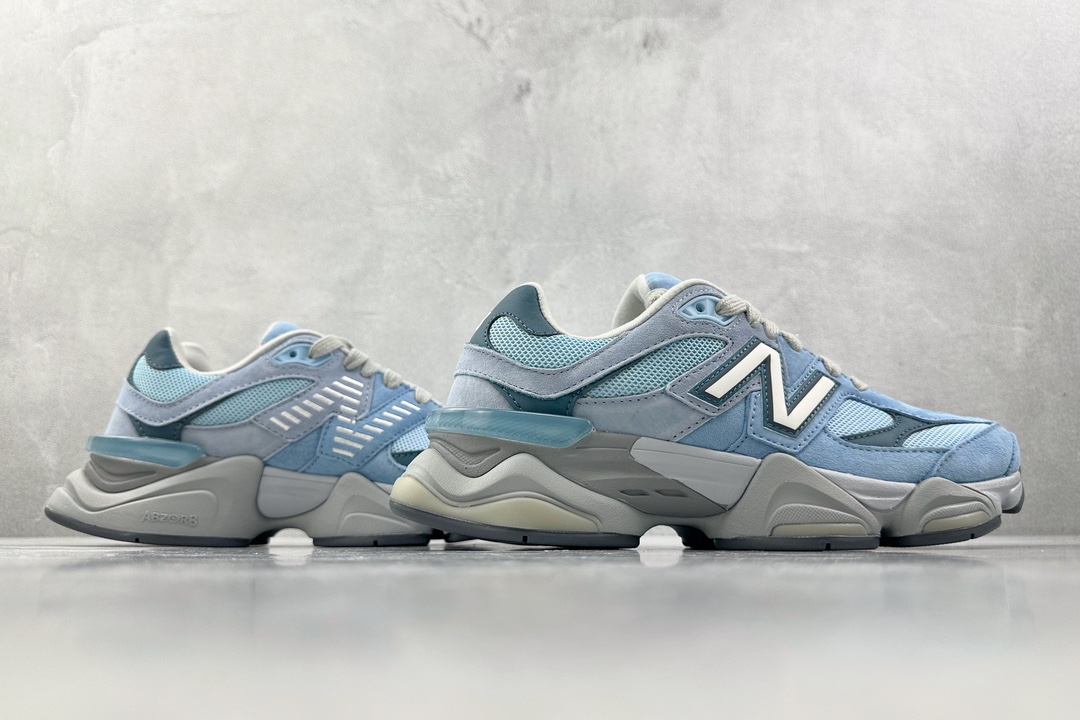 纯原标杆 品质无敌 New Balance NB 9060 蓝色 U9060EED