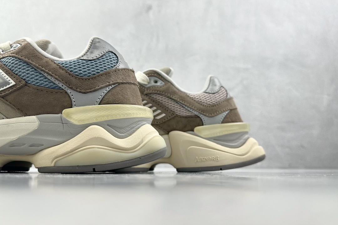 纯原标杆 品质无敌 New Balance NB 9060 棕蓝 U9060MUS