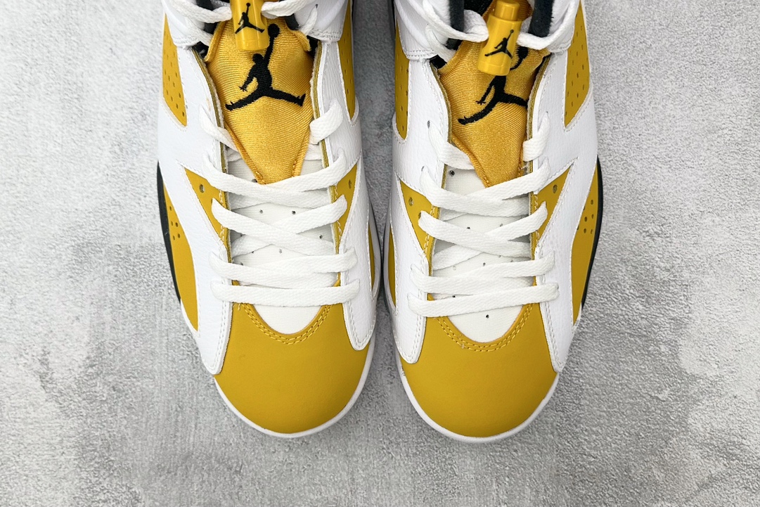 全新外贸订单 Jordan Air Jordan 6 ”Yellow Ochre” 白黄 CT8529-170