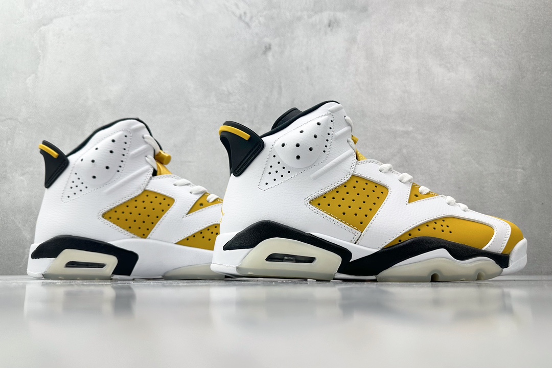 全新外贸订单 Jordan Air Jordan 6 ”Yellow Ochre” 白黄 CT8529-170