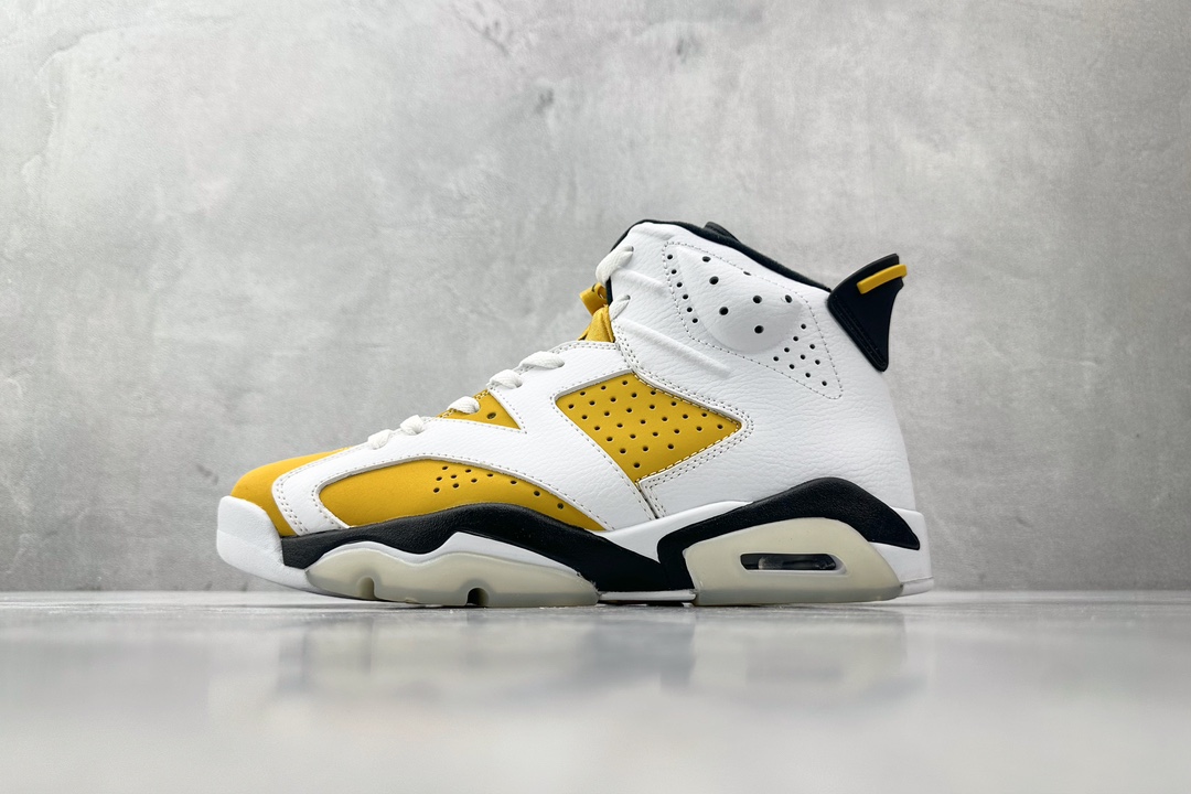 全新外贸订单 Jordan Air Jordan 6 ”Yellow Ochre” 白黄 CT8529-170