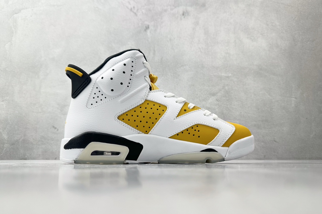 全新外贸订单 Jordan Air Jordan 6 ”Yellow Ochre” 白黄 CT8529-170