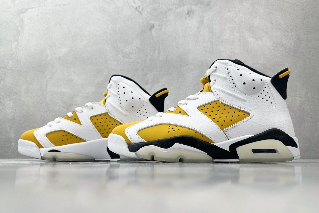 全新外贸订单 Jordan Air Jordan 6 ”Yellow Ochre” 白黄 CT8529-170