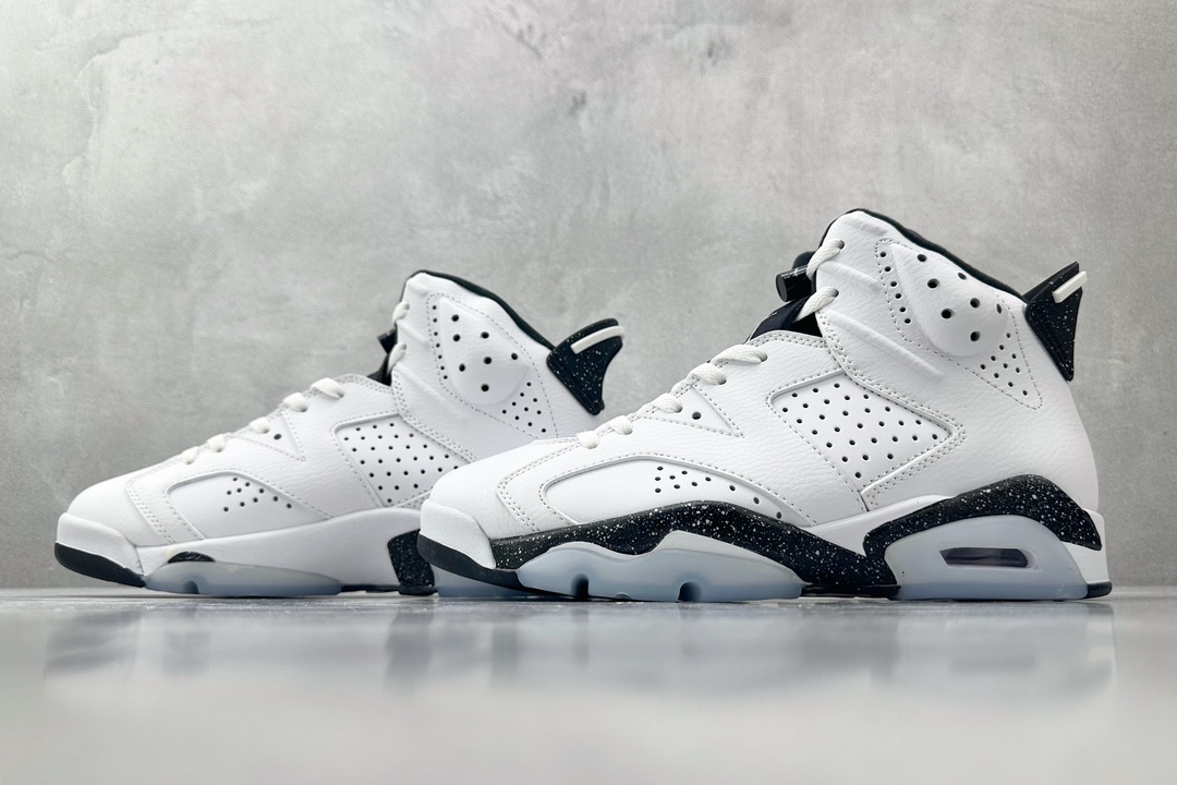 全新外贸订单 Jordan Air Jordan 6 ”'Reverse Oreo” 白黑 CT8529-112