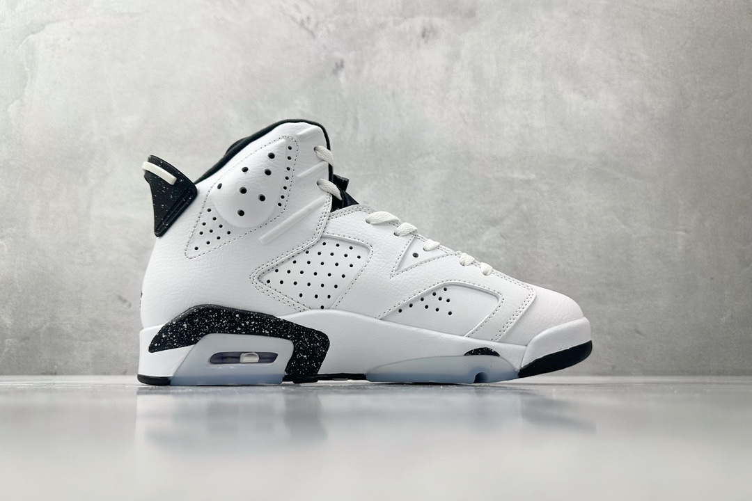 全新外贸订单 Jordan Air Jordan 6 ”'Reverse Oreo” 白黑 CT8529-112