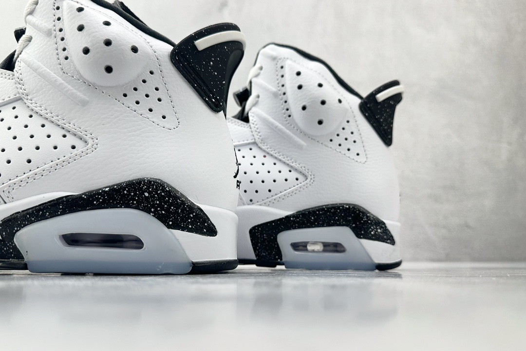 全新外贸订单 Jordan Air Jordan 6 ”'Reverse Oreo” 白黑 CT8529-112