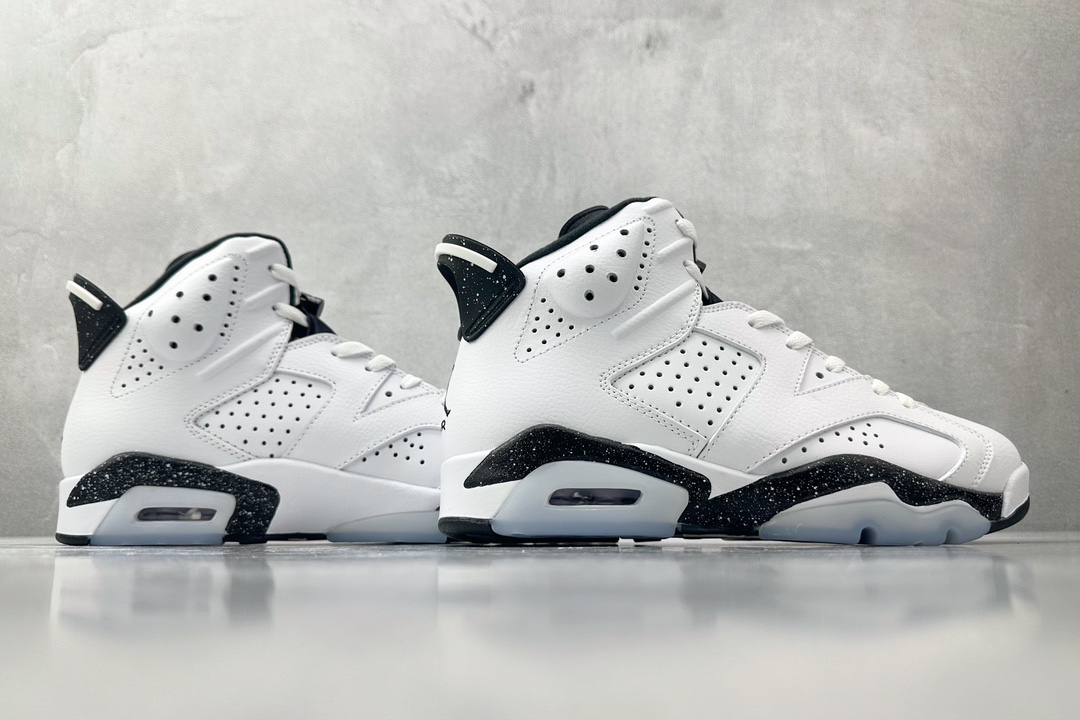 全新外贸订单 Jordan Air Jordan 6 ”'Reverse Oreo” 白黑 CT8529-112