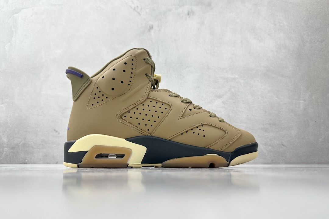 全新外贸订单 Jordan Air Jordan 6 Gore-Tex ”Brown Kelp”棕色 FD1643-300