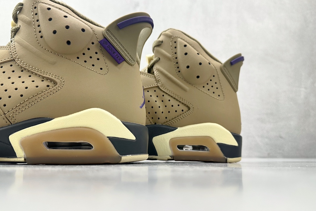 全新外贸订单 Jordan Air Jordan 6 Gore-Tex ”Brown Kelp”棕色 FD1643-300