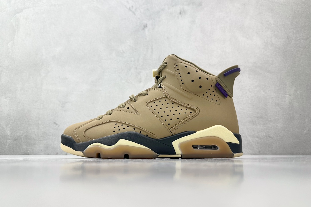 全新外贸订单 Jordan Air Jordan 6 Gore-Tex ”Brown Kelp”棕色 FD1643-300