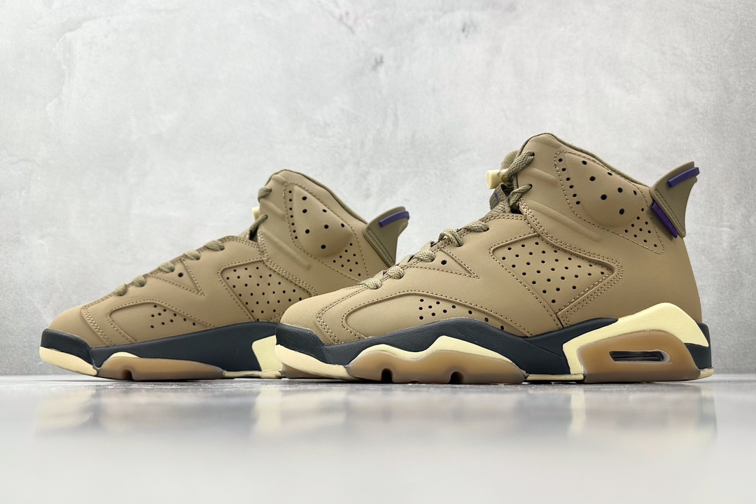 全新外贸订单 Jordan Air Jordan 6 Gore-Tex ”Brown Kelp”棕色 FD1643-300