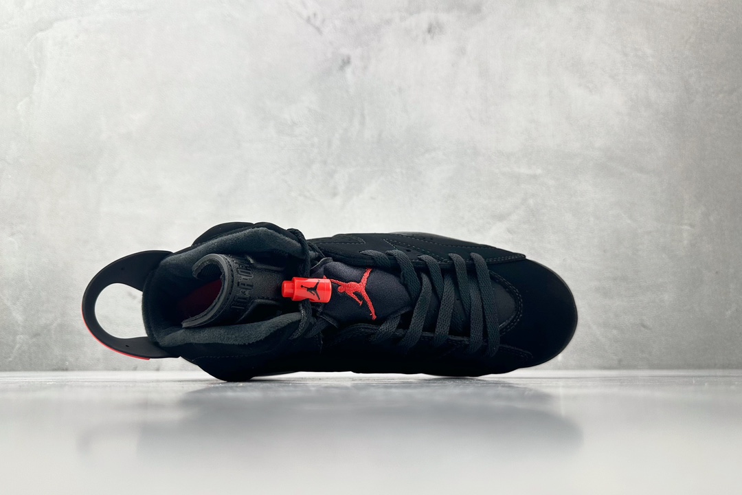 全新外贸订单 Air Jordan 6 Black Infrared OG 红外线 黑红 384665-060