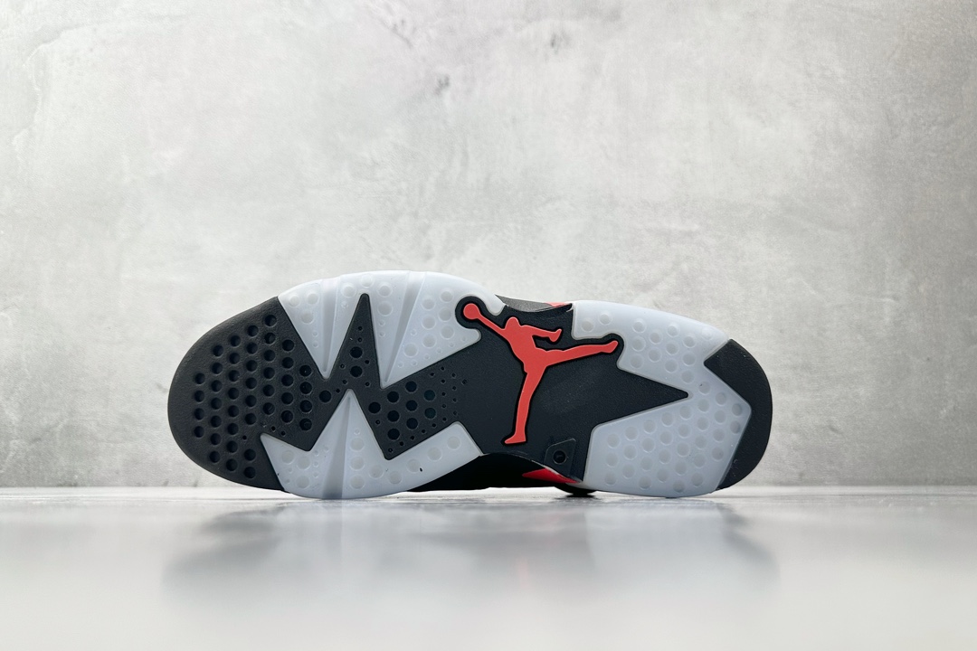 全新外贸订单 Air Jordan 6 Black Infrared OG 红外线 黑红 384665-060