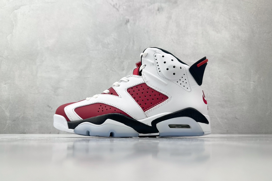 全新外贸订单 Jordan Air Jordan 6 retro ”carmine” 白红胭脂 CT8529-106