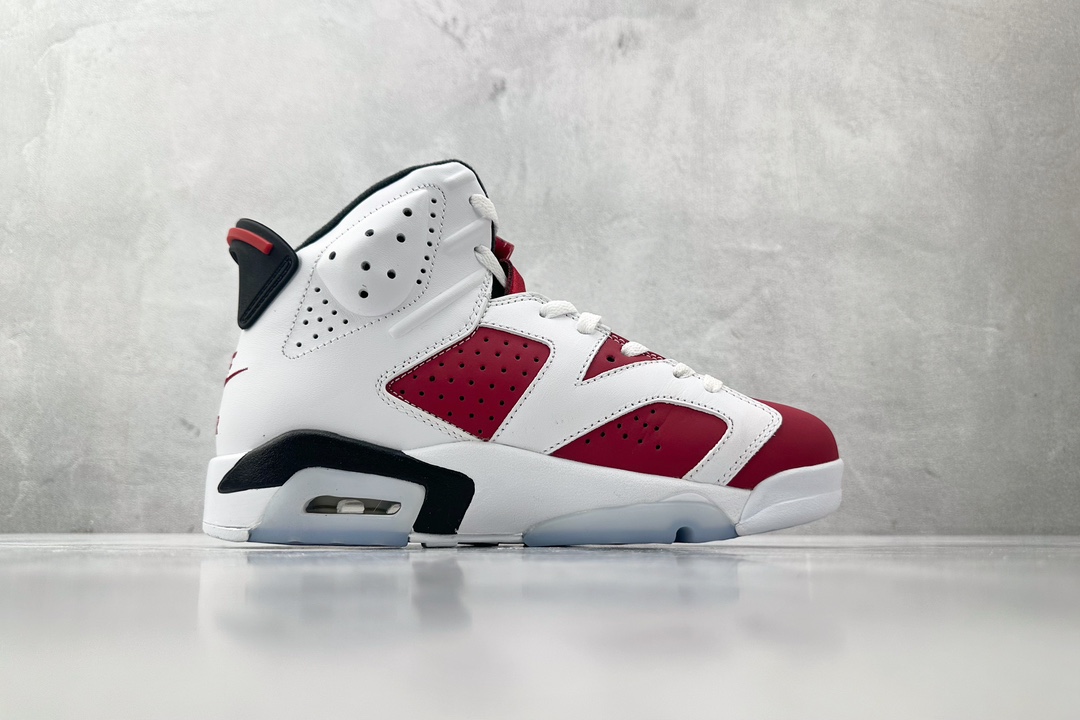 全新外贸订单 Jordan Air Jordan 6 retro ”carmine” 白红胭脂 CT8529-106