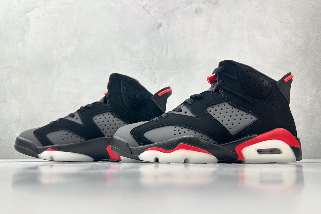 全新外贸订单 Jordan Air Jordan 6黑红 CT8529-064