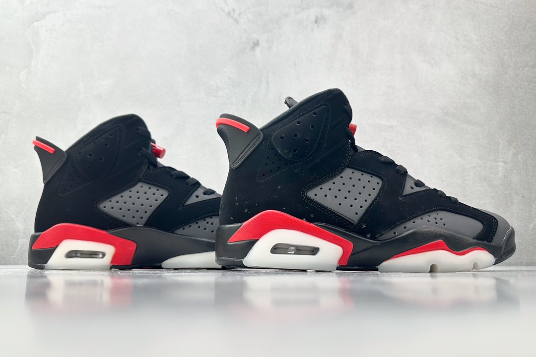 全新外贸订单 Jordan Air Jordan 6黑红 CT8529-064