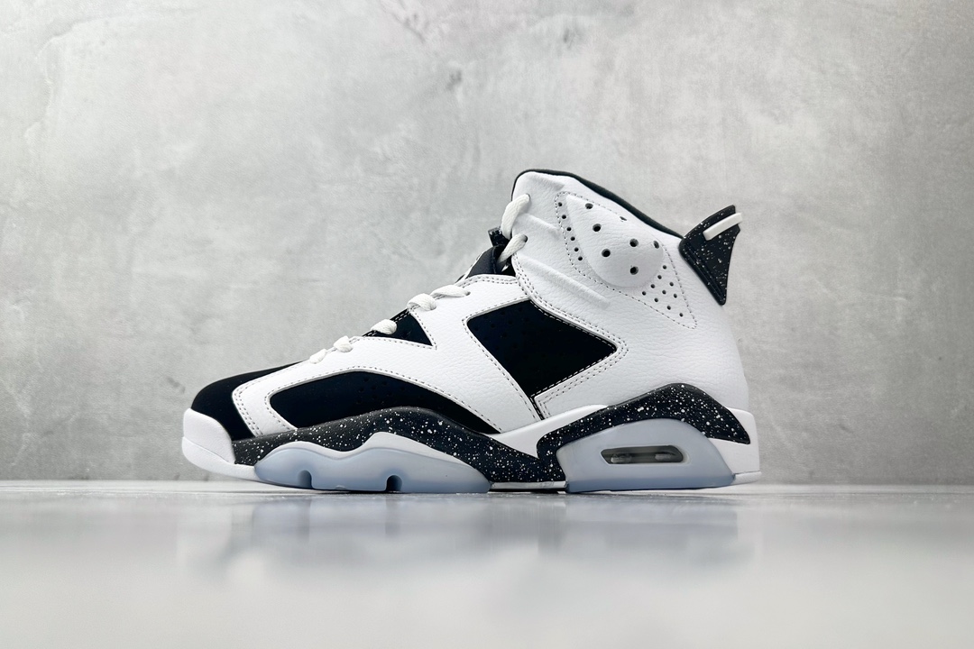 全新外贸订单 Jordan Air Jordan 6 Retro Oreo 白色 384664-101