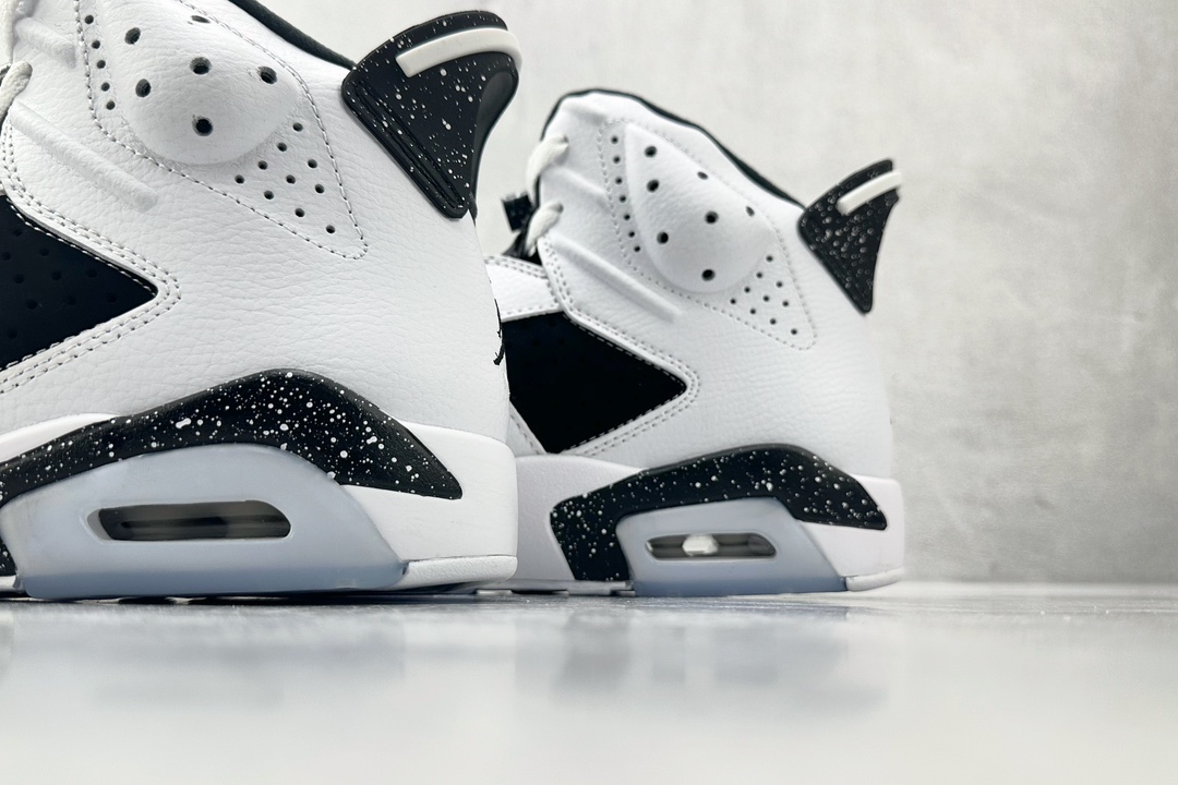 全新外贸订单 Jordan Air Jordan 6 Retro Oreo 白色 384664-101