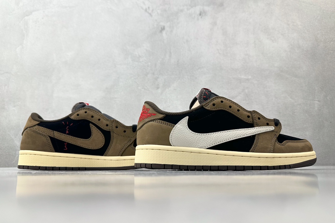 Travis Scott x Jordan Air Jordan 1 Low OG TS SP 倒钩1.