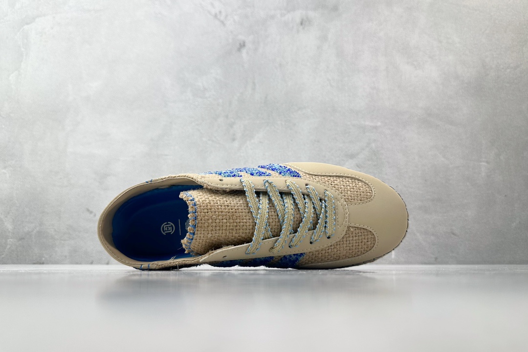 CLOT x adidas originals GAZELLE BY EDISONCHEN 亚麻卡其色货