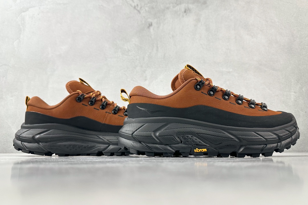 专业户外功能鞋 HOKA ONE ONE Tor Summit 黑棕色 1147952-HBCK