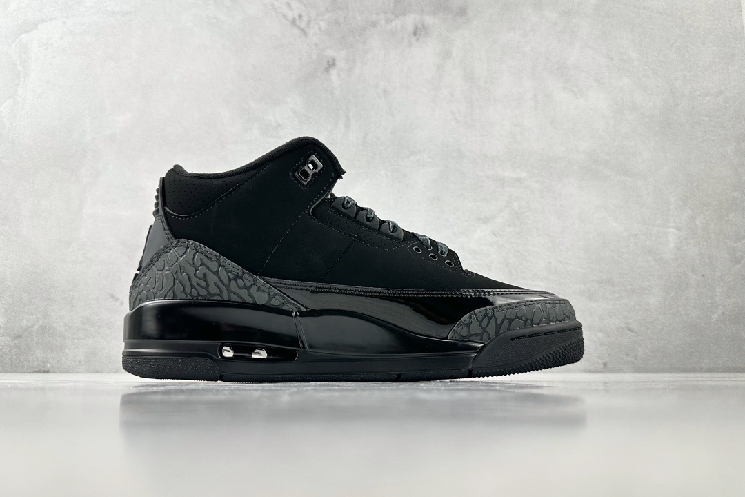 特价 福利特价 口碑神作 Jordan Air Jordan 3 “Black Cat” 黑色货号:CT