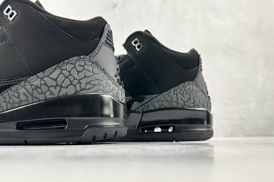 特价 福利特价 口碑神作 Jordan Air Jordan 3 “Black Cat” 黑色货号:CT