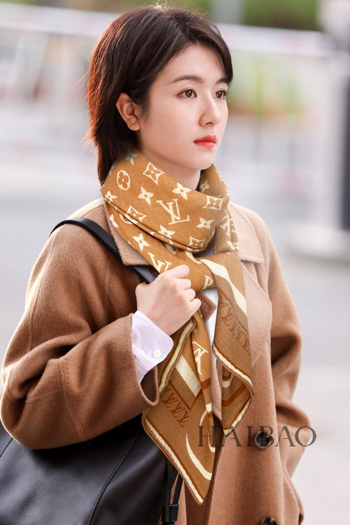 Louis Vuitton Scarf Cashmere Wool Fall/Winter Collection