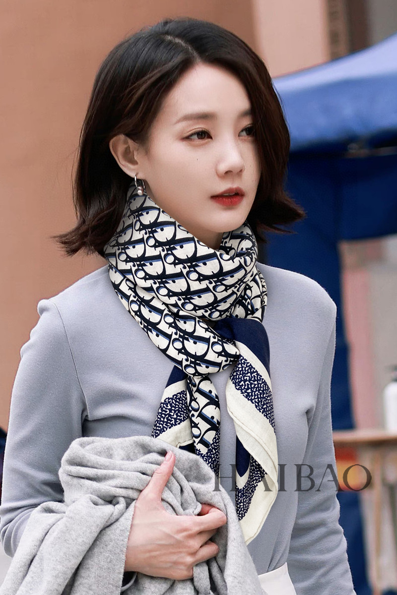 Best Replica 1:1
 Dior Scarf Printing Cashmere