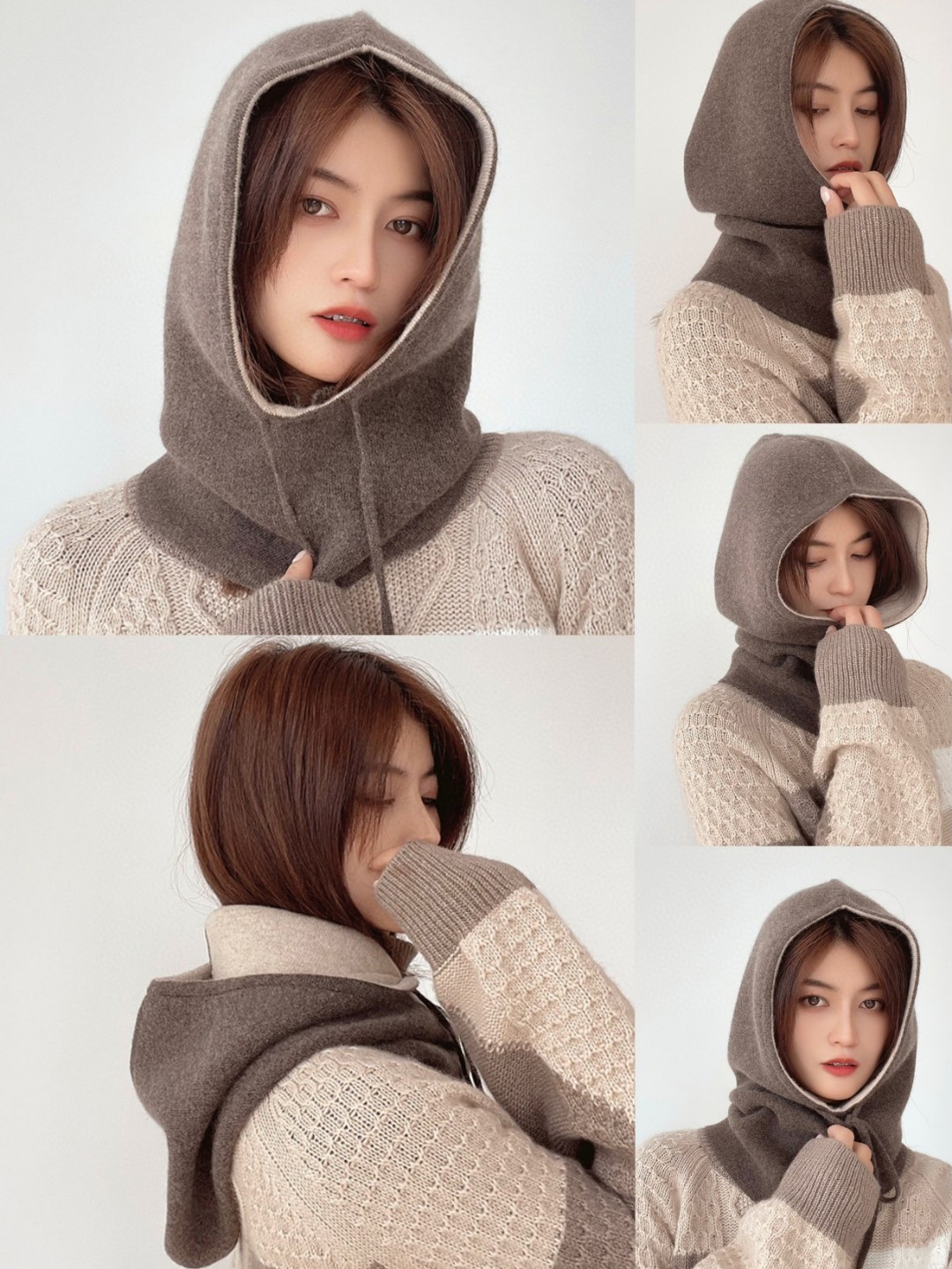 NO:169001,The new Loro piana exclusive cow goods [LP double-sided scarf hood] The double-sided two-color combination is casually matched, it is a scarf, a hat, and an elastic band design. Pure cashmere is very comfortable and warm, satisfying you multiple warm uses at a time, low-key and luxurious. Since it is an export order in South Korea, each item is only a few dozen items, all with authorized and contracted good things, same material, same assembly line, same craftsmanship. All popular colors this year are cashmere. Good products that sell one less one and don’t worry about fabrics because the color of the raw materials exported are regular random checks... First-class good products, high-version scarves, loro piana, loro piana, hats19860909上新Loro piana 独家牛货【LP双面围脖连帽】双面双色随意搭配,是围脖,又是帽子,松紧带设计,纯羊绒非常舒适温暖,一次满足您多种保暖用途,低调奢华,由于是出口韩国订单,每款数量才几十条,全部有授权有合同的好东西一样材质.一样流水线.一样的工艺.全部今年流行色采用山羊绒.卖一条少一条的好货且不用担心面料因为出口的原料固色度都是一级定期抽查...一等一好货,高版本围巾,loro piana,loro piana,hats,scarf